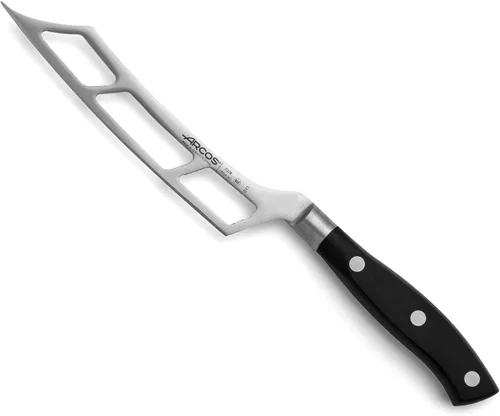 Miniatura 19 de Arcos Cuchillo forjado dentado de acero inoxidable de nitrum de 5 pulgadas y hoja de 5.118 in. Mango ergonómico POM de polioximetileno. Serie Blanco