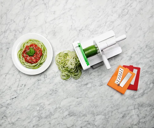 Miniatura 11 de OXO Good Grips - Espiralizador de mesa de 3 cuchillas con succión StrongHold