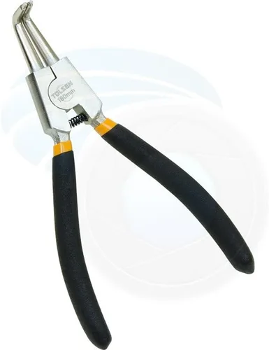 Miniatura 5 de TOLSEN Alicates de extracción de clip de anillo de retención doblado externo resistente C-Clip