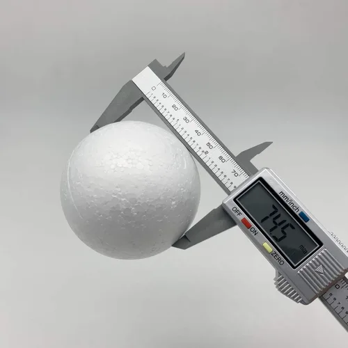 Miniatura 7 de Crafjie Bolas de espuma para manualidades de 3 pulgadas de diámetro, paquete de 15 bolas de espuma de poliestireno suave, para decoración del hogar