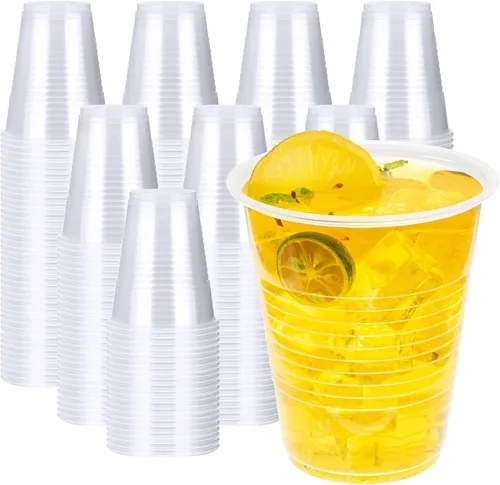 Miniatura 8 de YEEHAW Paquete de 100 vasos de plástico de baño de 3 onzas, vasos desechables para enjuague bucal, vaso pequeño de plástico de 3 onzas para bebidas