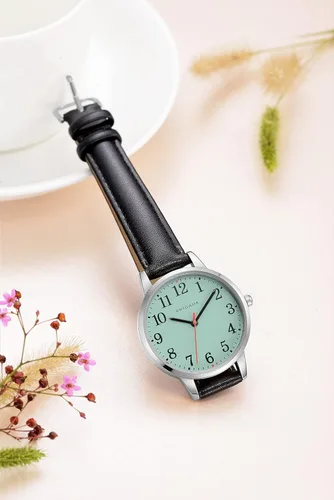 Miniatura 3 de BRIGADA - Reloj de mujer elegante reloj para mujer correa de cuero reloj de chicas para mujer impermeable