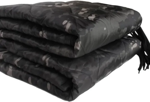 Miniatura 15 de Forro de poncho de camuflaje, manta militar, saco de dormir militar, con una bolsa de transporte de compresión, para viajes, senderismo, campamento