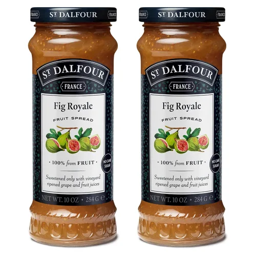 Miniatura 47 de St. Dalfour Untable de frutas de arándanos, 10 onzas, 100% de frutas, sin ingredientes artificiales, sin OMG, sin azúcar de caña, todo natural