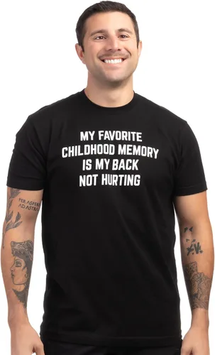 Miniatura 2 de My Favorite Childhood Memory is My Back Not Hurting Camiseta divertida de anciano sarcástica broma sarcástica camiseta sarcasmo para abuelos