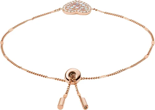 Miniatura 2 de Fossil - Pulsera de acero inoxidable para mujer color oro rosa