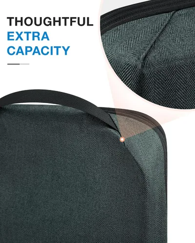 Miniatura 4 de BAGSMART - Cubos de embalaje de compresión para maleta, juego de 6 cubos de embalaje de viaje para equipaje, cubos de viaje de compresión