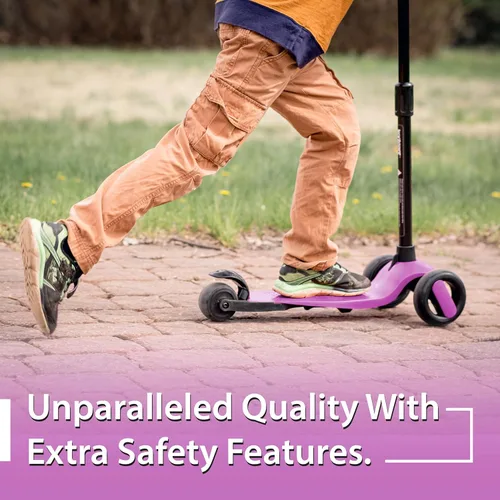 Miniatura 6 de New-Bounce Scooters para niños pequeños – Scooter de 3 ruedas para niños con manubrio ajustable – El GoScoot MAX es perfecto para niños y niños