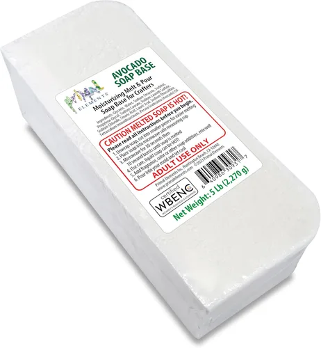 Miniatura 30 de Base de Jabón de Avena Primal Elements - Base de Jabón de Glicerina Hidratante para Derretir y Verter para Elaboración y Fabricación de Jabón, Fácil