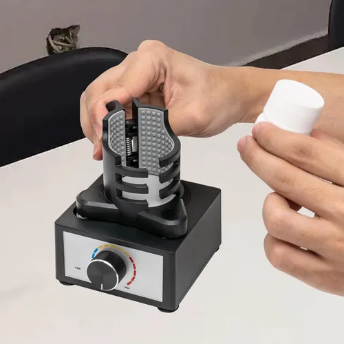 Miniatura 5 de Agitador de Pintura Modelo Manos Libres, Mini Máquina Mezcladora de Vórtice de Velocidad Ajustable para Pinturas Acrílicas, Tinta de Tatuaje