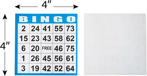 Miniatura 3 de SEETOOOGAMES Tarjetas de papel para juego de bingo – 1 Tarjeta – 100 libros de 5 hojas
