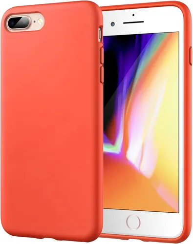 Miniatura 7 de JETech - Carcasa de silicona para iPhone 7 Plus, iPhone 8 Plus, de 5.5 pulgadas, tacto suave y sedoso, funda protectora de cuerpo completo, a prueba