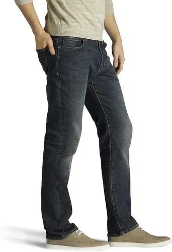 Miniatura 2 de Lee Mens Big and Tall Extreme Motion Straight Taper Jean