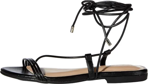 Miniatura 9 de The Drop Sandalias planas Samantha con cordones para mujer