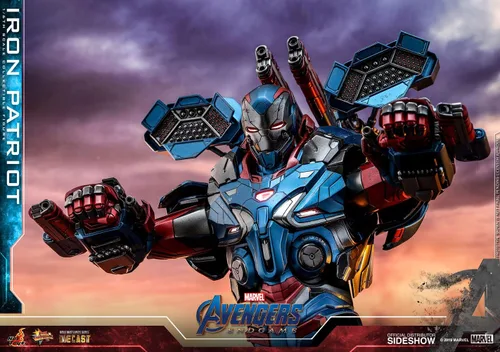 Miniatura 8 de Obra maestra de la película DIECAST Avengers: End Game, figura a escala 1/6, Iron Patriot