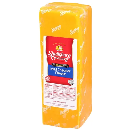 Miniatura 5 de Shullsburg Creamery - Queso Cheddar suave - Pan de 5 libras
