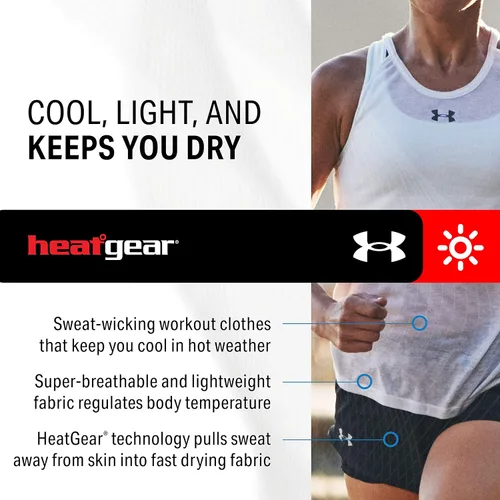Miniatura 11 de Under Armour HeatGear - Camiseta de manga larga para mujer