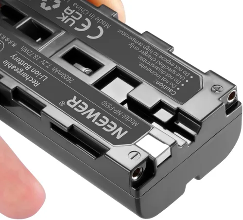 Miniatura 5 de Neewer Batería recargable de iones de litio de 7,2 V 2600 mAh de repuesto para Sony NP-F550/570/530 Compatible con Sony HandyCams Polaroid Otras