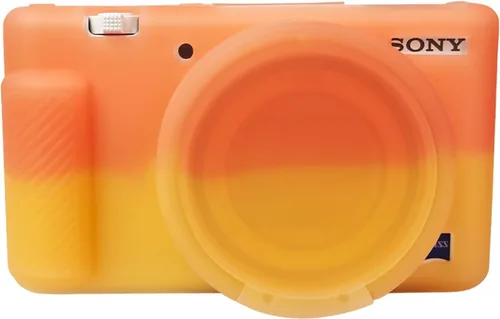 Miniatura 8 de Funda para cámara Sony ZV-1, ZV1, funda de silicona para cámara con tapa extraíble para lente digital Sony ZV 1, color negro