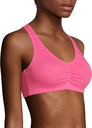 Miniatura 4 de Hanes Womens X-Temp Wireless Bra Pack, Stretch Pullover Bra, Low-Impact Racerback Bra, 2-Pack