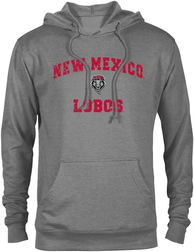 Miniatura 7 de Sport Your Gear Sudadera con capucha retro envejecida con licencia oficial de la NCAA para el día del juego, ropa para fanáticos Kent Navy Heather