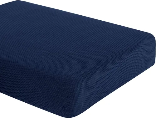 Miniatura 3 de Funda de cojín elástica para sofá, funda de cojín de punto para asiento de caravana, protector de muebles reversible en sala de estar