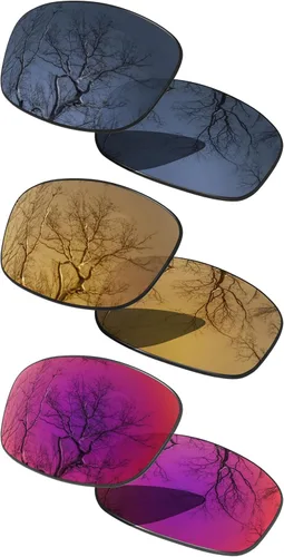 Miniatura 26 de Set of 3 Replacement Lenses for Oakley Fives Squared OO9238 Pack