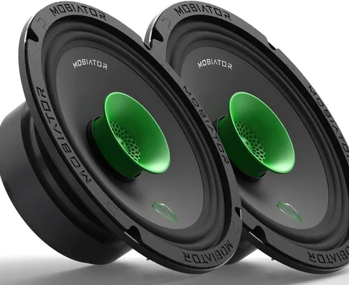 MB-M65T - Altavoces coaxiales de rango medio de audio profesional de 6.5 pulgadas, 360 W máximo, 4 ohmios, bobina de voz de 1.5 pulgadas, con