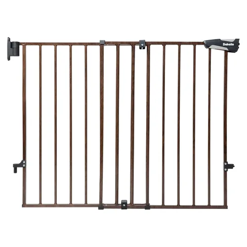Miniatura 14 de Babelio Puerta de bebé para escaleras, cocina y puertas, sin barra inferior, operación con una sola mano, cierre automático, montaje de hardware