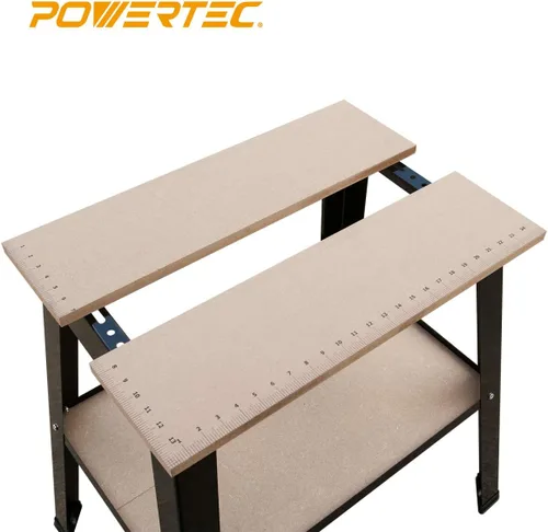 Miniatura 3 de POWERTEC Paquete de soporte de herramientas universal con base móvil WEN para herramientas de carpintería