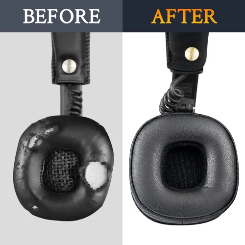 Miniatura 7 de SOULWIT Almohadillas de repuesto para auriculares Marshall MID ANC Active Noise Cancelling On-Ear Wireless Bluetooth Headphone, almohadillas