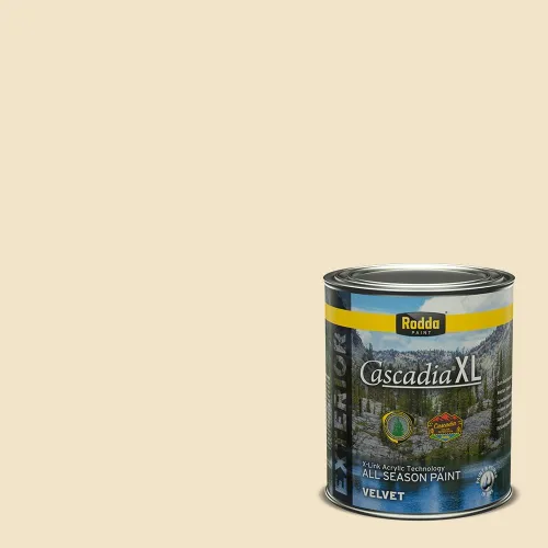 Miniatura 114 de Rodda Paint CASCADIA XL - Pintura satinada e imprimación para exteriores en uno, cuarto de galón, Aimee