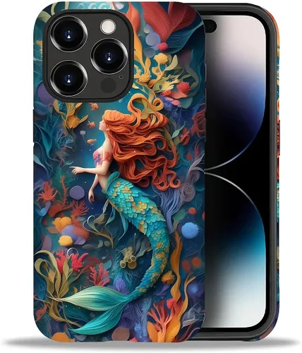Miniatura 44 de DAIZAG Funda compatible con iPhone 11, hermoso color arena, patrón completo, carcasa rígida híbrida de plástico TPU + funda de protección