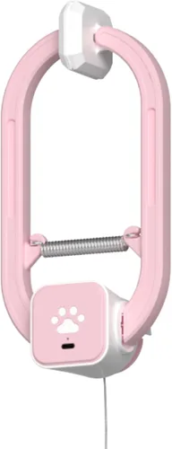 Miniatura 12 de Juguete interactivo para gatos, juguete eléctrico recargable para gatos, juguete para gatos con puerta colgante, 2 modos de movimiento