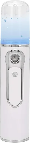 Miniatura 8 de Vapor, vaporizador iónico, vaporizador facial de niebla cálida, aerógrafo hidratante portátil para la piel, maquillaje hidratante de poros