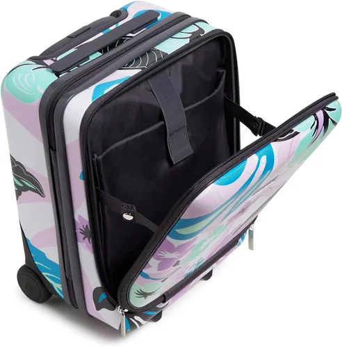 Miniatura 3 de Vera Bradley Maleta rígida para debajo del asiento para mujer, Isla Floral Púrpura