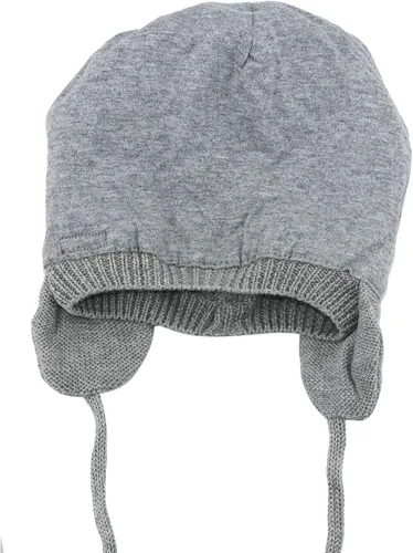 Miniatura 4 de Bestjybt Gorro de bebé, lindo oso con orejeras y forro polar, gorro cálido para otoño e invierno
