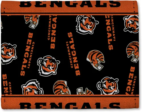 Miniatura 23 de Rico Industries Billetera triple de lona de la NFL - Gran accesorio