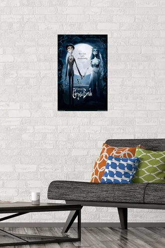 Miniatura 2 de Trends International Tim Burton's The Corpse Bride - Póster de pared de una hoja, 14.725 x 22.375 pulgadas, versión premium sin marco