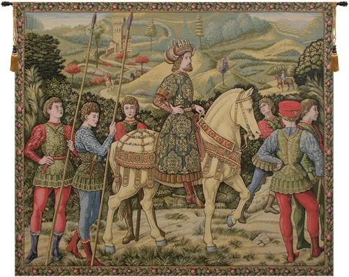 Miniatura 10 de Charlotte Home Furnishings Inc. - Tapiz italiano Torero para colgar en la pared, 12 x 9 pulgadas, mezcla de algodón y poliéster, arte de pared