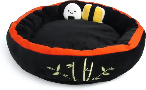 Miniatura 19 de TONBO Cama de Felpa Suave Pequeña Linda y Acogedora de Aguacate para Perros y Gatos, Compatible con Lavadora y Secadora (Aguacate)