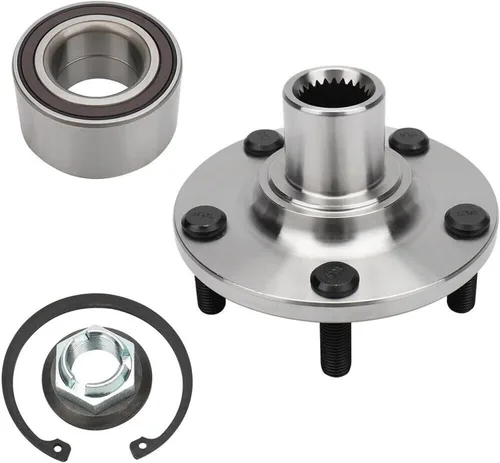 Miniatura 43 de Detroit Axle - Buje de cojinete de rueda delantera para Mazda 3 Sport 14-18, 16-20 CX-3, cojinete de rueda y conjunto de cubo 2016 2017 2018