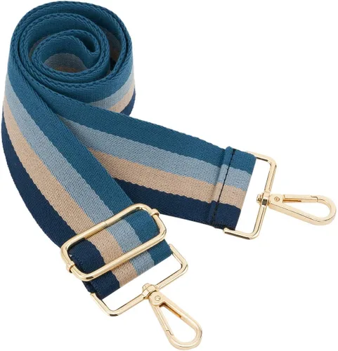 Miniatura 91 de ZOOEASS - Correa de repuesto para cartera, para colgar en el hombro o para cruzar, ancha y ajustable, de lona