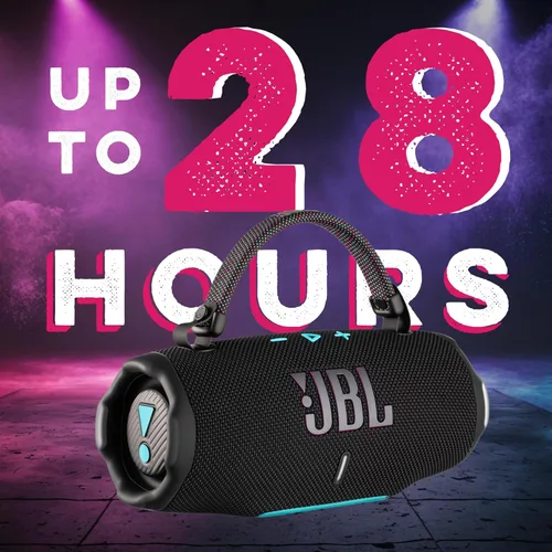 Miniatura 8 de JBL Charge 6 - Altavoz Bluetooth portátil (negro) IP68 impermeable, a prueba de polvo y caídas, audio inalámbrico al aire libre 28 horas