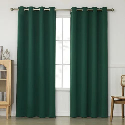 Miniatura 95 de KEQIAOSUOCAI Cortinas rosa bebé de 63 pulgadas para habitación de niñas - Con aislamiento térmico que oscurece la habitación, cortinas de ventana