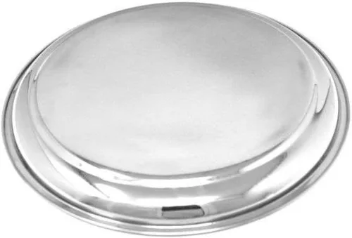 Miniatura 4 de Norpro Bandeja para pizza de acero inoxidable, 13-1/2 pulgadas, 13.5 pulgadas, plata