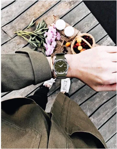 Miniatura 3 de BINLUN Nylon Watch Strap Thick Premium Ballistic Multicolor Bands for Men Women 18mm 19mm 20mm 21mm 22mm 23mm 24mm with Military Heavy Duty 5 Rings