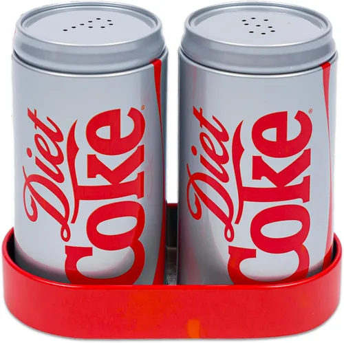 Miniatura 2 de Juego de salero y pimentero Diet Coke - Juego de accesorios de cocina Diet Coke Set de coleccionista más marcador Diet Coke Collectibles
