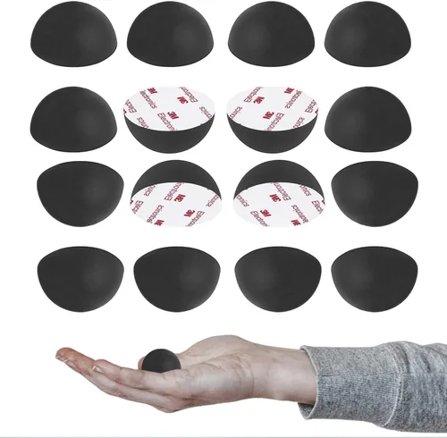 Miniatura 8 de Protectores de silicona hemisferio de 1.25 pulgadas, pies de aislamiento, almohadillas de goma antideslizantes con almohadillas de aislamiento
