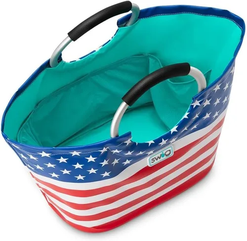 Miniatura 3 de Bolsa de mano Swig Life Loopi, grande, ligera, impermeable para playa y uso general